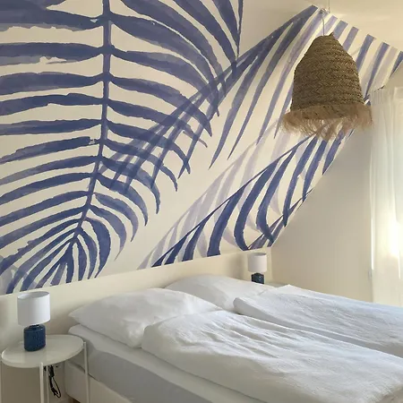 Blue Coastal Chic Balkon Hafennaehe - Butze 5 Apartament *